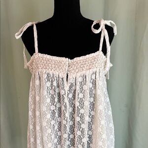 Free People Intimately Rule The World Lace Romper